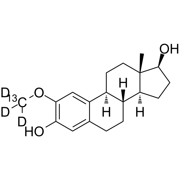 2-Methoxyestradiol-13C,d3 (Dimethoxyestradiol 13C,d3) 1217470-09-1